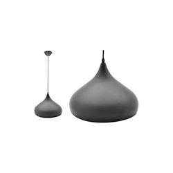 Lampadario Neagră (31 cm) - GIFT DECOR en oferta