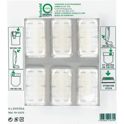 Aspirapolvere Folletto Dovina 6 Profumi Originale Per Tutti I Modelli Fol 69 - EUROSTORE07