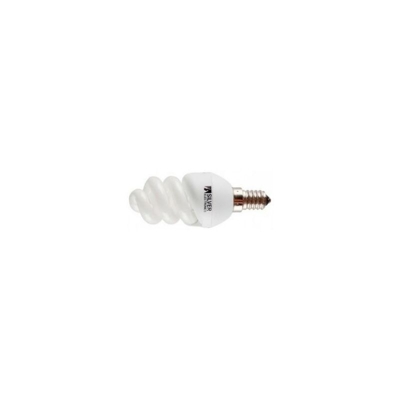 SPIRALE Lampadina a basso consumo 11W E14 Hot 600Lu - SILVER