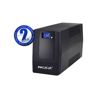 Sai 650Va Lcd Usb Interattivo Nero - PHASAK