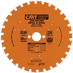 Cmt Orange Tools - 226.048.09M LAMA X MATERIALI FERROSI-PVC HW 235x2.2/1.8x30 Z48 FWF en oferta