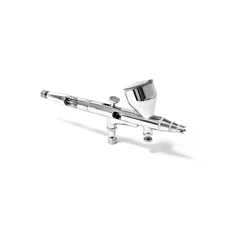 Wiltec - AEROGRAFO DOPPIA AZIONE PROFESSIONALE INTERAMENTE IN ACCIAIO NAIL ART en oferta