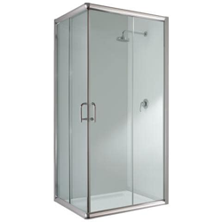 Box Doccia Rettangolare 80x100 H198 Trasparente 6mm mod. Alabama precio