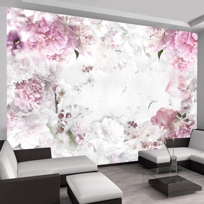 Fotomurale Dancing peonies cm 300x210 Artgeist