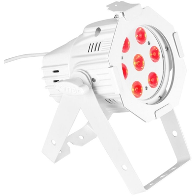7LED 3W RGB MINI PAR PAR LED Spotlight BLANCO CAMEO