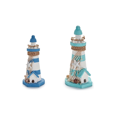 Gift Decor - Statua Decorativa Legno (8 x 18 x 9 cm)