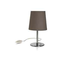 Lampada da Tavolo Taupe Metallo (13 x 24 x 13 cm) - BIGBUY HOME características