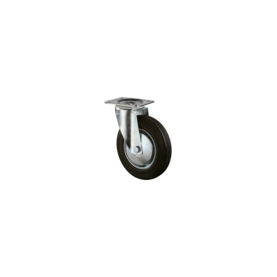 Bs Rollen - Roulette 80 Millimetri Lg. R Ruota Gomma