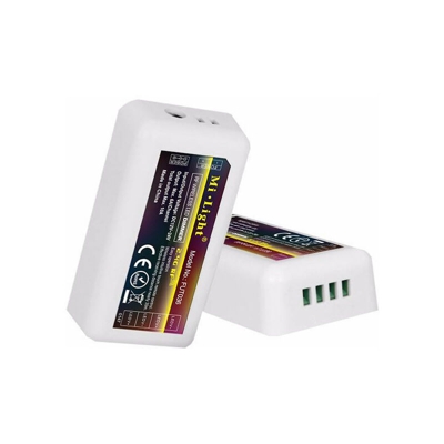 Mi-light - Controllore 12v/24v strisce LED monocolore 4 zone 10amax 2,4ghz Fut036