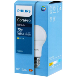Ledkia - Lampadina LED E27 A60 CorePro 11W Bianco Caldo 2700K en oferta