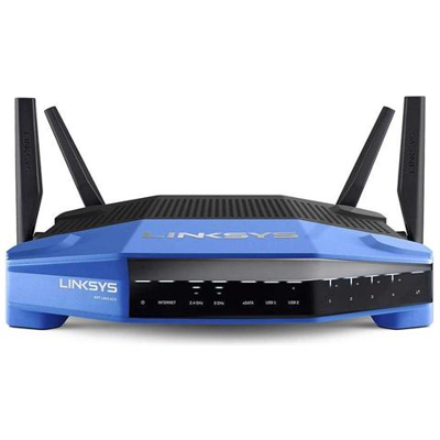 Router Smart Wireless WRT1900ACS Dual-Band Ultra Fast 1.6 GHz Dual-Core 5 Porte Gigabit Ethernet USB 3.0