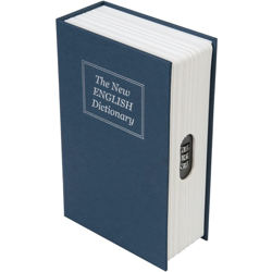 534361 Cassaforte a forma di libro con combinazione a 3 cifre 180 x 115 x 55 mm - Silverline en oferta