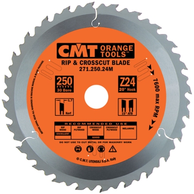 Cmt Orange Tools - 271.235.36L LAMA CIRCOLARE (ULTRA ITK) HW 235X1.7/1.2X25 Z36 FTG+ATB