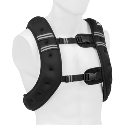 X-Vest gilet con peso da 8 kg neoprene/nylon 2 fasce toraciche nero - Capital Sports en oferta