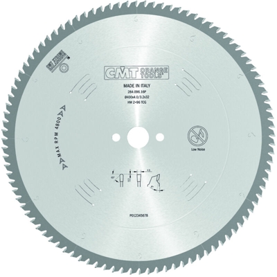 Cmt Orange Tools - 284.080.10P LAMA X NON FERROSI-PLASTICA HW 250x3.2/2.5x32 Z80 TCG 5°POS