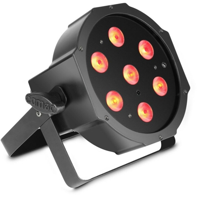 Cameo - Faretto a led piatto coppia 7x4w Rgbw Rgbw Clpflat1rgbwir