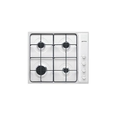 Piano Cottura S64SB a Gas 4 Fuochi Gas Colore Bianco