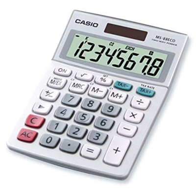 Casio MS-88ECO calcolatrice Desktop Calcolatrice con display