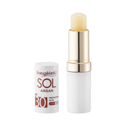 SOL Argan - Stick solar labial - nutritivo y protector - con aceite de Argán y Vitamina E - protección alta SPF30 (5,5 ml) resistente al agua características