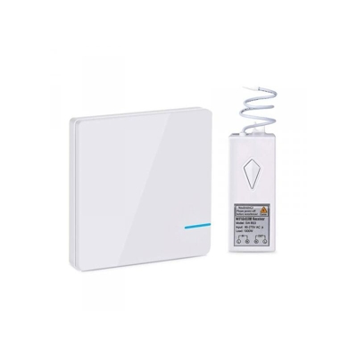 Kit Interruttore Da Parete Ricevitore Wireless WiFi 220V Compatibile Con Amazon Alexa Google Home Installazione Luci Senza Cavi Elettrici Senza