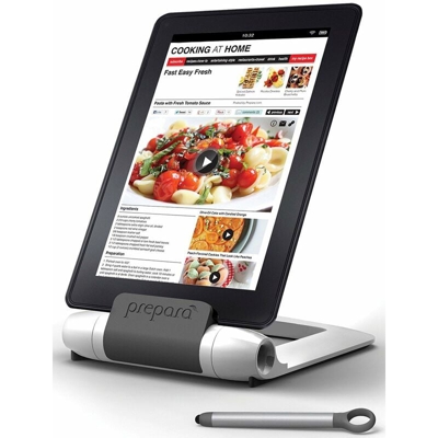 PP08-PREPWT - Leggio I-Prep per dispositivo elettronico, colore: Bianco - Prepara