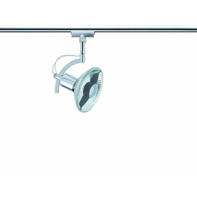 Paulmann 968,83 Sistema di sbarre, metallo, GU10, Argento [Classe di efficienza energetica D]