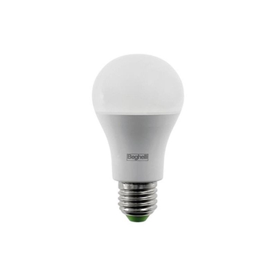 Lampada goccia led Beghelli Elplast 15W E27 4000K luce fredda