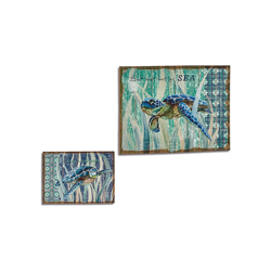 Tela lino Tela Tartaruga (70 x 3 x 50 cm) - GIFT DECOR características