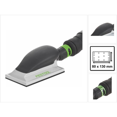 496962 Festool Tampone di levigatura HSK-A 80x130