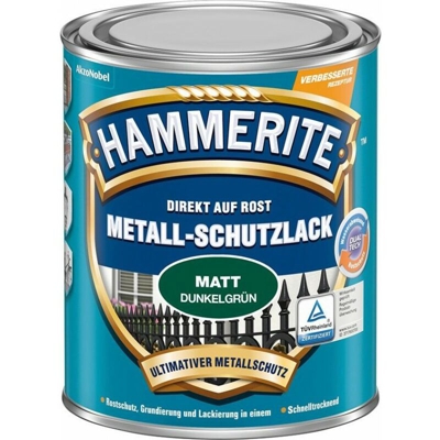 Hammerite - Lacca Protettiva 750 Ml Verde Opaco Scuro