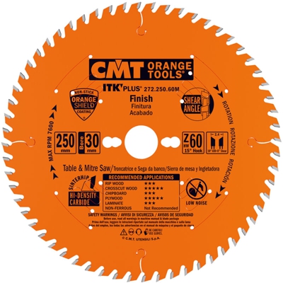 Cmt Orange Tools - 272.184.40M LAMA CIRCOLARE (ULTRA ITK) HW 184X1.7/1.1X30 Z40 ATB+S