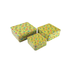 Set di Scatole per Sistemare Impilabili Metallo (3 Pezzi) (22,2 x 8,9 x 23,7 cm) - BIGBUY HOME características