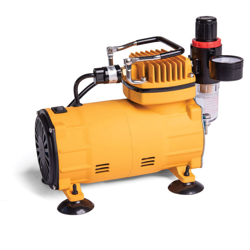 Compressore ad aria professionale per aerografo silenzioso regola pressione - HOTECHE en oferta