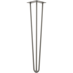 Hairpin Leg Gambe per tavolo robuste in un set di 4 d´acciaio - 72 cm - 3 barre - [EN.CASA] en oferta