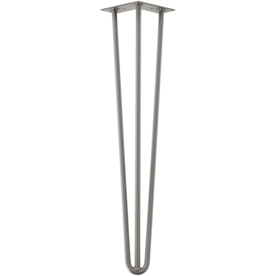 Hairpin Leg Gambe per tavolo robuste in un set di 4 d´acciaio - 72 cm - 3 barre - [EN.CASA]