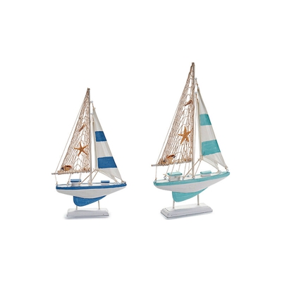 Gift Decor - Barco Legno (5 x 42,5 x 24 cm)