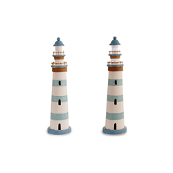 Statua Decorativa Legno (19,5 x 76,5 x 19,5 cm) Luci LED - GIFT DECOR en oferta
