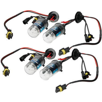 Kit di conversione luce HID bi-xenon H4 6000K lampadina faro di conversione - ECD GERMANY
