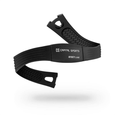 capital_sports Pulse 5.5 cardiofrequenzimetro a bassa frequenza IPX7 taglia unica nero - CAPITAL SPORTS