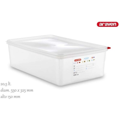 CONTENIT. GASTRONORM GN1/1 CM.53X32,5X15h - BIGHOUSE IT