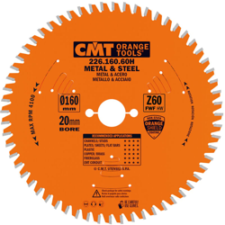 Cmt Orange Tools - 226.060.10M LAMA X MATERIALI FERROSI-PVC HW 254x2.2/1.8x30 Z60 FWF en oferta