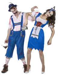 Vestito bavarese zombie coppia características