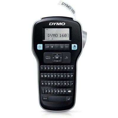 Dymo Label Manager 160 Etichettatrice portatile : Stampante portatile per etichette con tastiera Qwerty