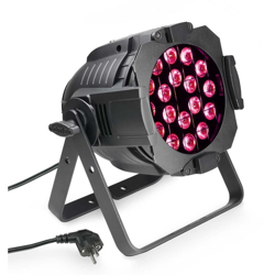 Faretto a LED PAR64 RGB STUDIO 18LED 3W CAMEO características