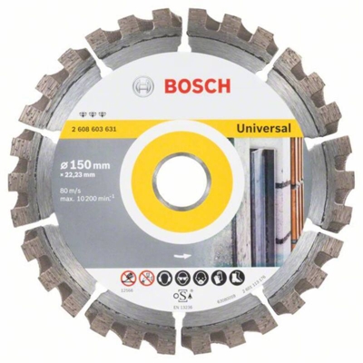 Bosch Best for Universal Disco Diamantato 150x22,23mm