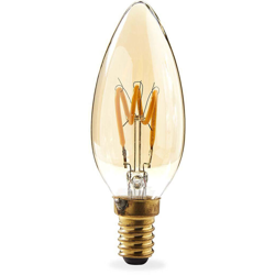 Lampada LED retrò a filamento E14 | Candela | 3 W | 100 lm NE550685127 - Nedis características