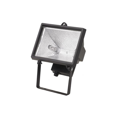 Faro Proiettore Alogeno 400W Rettangolare mod. Premium con Staffa - Maurer