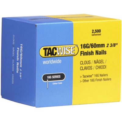 0300 16G Chiodi di Finitura per DFN5 e FFN64LHH - Tacwise