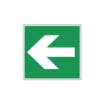 No Brand - polimero plastificato freccia adesivo UV sinistra