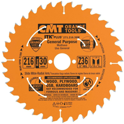 Cmt Orange Tools - 271.216.36M LAMA CIRCOLARE (ULTRA ITK) HW 216X1.8/1.2X30 Z36 ATB+S -5NEG precio
